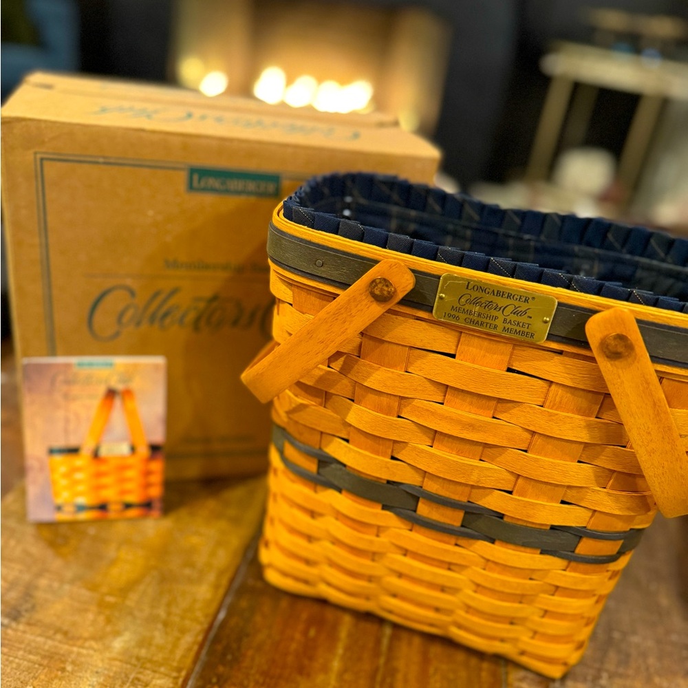 Longaberger membership, basket, collectors club.  Never used - new inbox